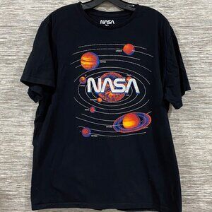 Official NASA merch Mens XL shirt with Galaxy - Cotton